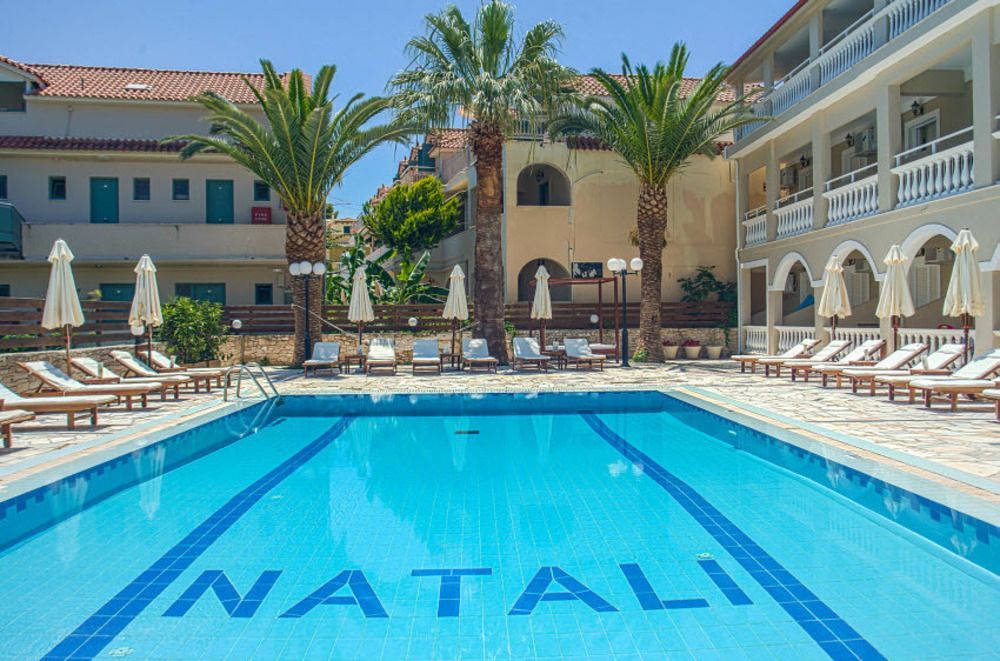 Natalie Hotel Laganas Exterior foto